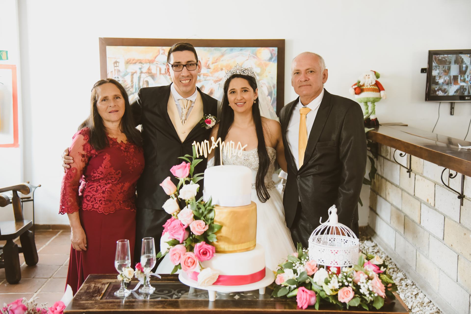 Rubiela Álvarez Palencia, Edilberto Escalante Bermeo, Magdalena Rojas Álvarez, Alexander Rojas Murcia.